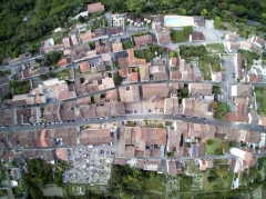 Vue aérienne du bourg