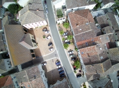 Vue aérienne du bourg