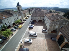 Vue aérienne du bourg