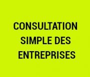 Consultation simple des entreprises